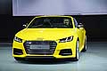 Audi TTS yellow calandra al Salone Internazionale dell'Automobile di Parigi 2014