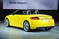 Audi TTS sport car retrotreno al Motor Show di Parigi 2014