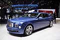 Bentley Mulsanne luxury car at the Paris Motor Show 2014