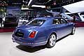 Bentley Mulsanne retrotreno auto di lusso al Parigi Motor Show 2014