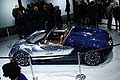 Bugatti Veyron Ettore Bugatti Legend Edition vista laterale al Paris Motor Show 2014