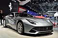 Ferrari F12 berlinetta aggressiva ma sensuale Motor Show di Parigi 2014