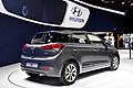 Hyundai i20 versione grigia al Salone Internazionale dell'Automobile di Parigi 2014