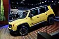 Jeep Renegade laterale al Salone Internazionale di Parigi 2014