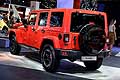 Jeep Wrangler posteriore al Salone di Parigi 2014