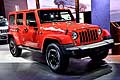 Fuoristraada Jeep Wrangler al Salone Internazionale di Parigi 2014