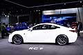 Lexus RC F fiancata laterale al Paris Motor Show 2014