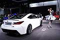 Lexus RC-F retrotreno al Parigi Motor Show 2014