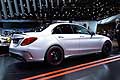 Mercedes-Benz C-63 AMG prospetto laterale al Motor Show di Parigi 2014