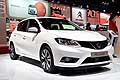 Nissan Pulsar white at the Paris Motor Show 2014