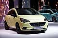 Vauxhall / Opel Corsa anteriore al Salone dell'Automobile di Parigi 2014