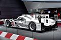 Porsche 919 Hybrid che corre alla 24h Le Mans al Parigi Motor Show 2014