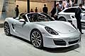Porsche Boxster cabrio al Salone Internazionale dellAuto di Parigi 2014