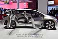Renault Eolab Concept open door at the Paris Mondial de l’Automobile 2014
