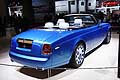 Rolls-Royce Phantom Drophead Coupe Waterspeed Collection retrotreno al Parigi Motorshow 2014