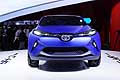 Toyota C-HR Concept calandra vettura ibrida al Paris Auto Show 2014