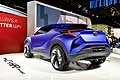 Toyota C-HR Concept retrotreno al Parigi Motorshow 2014