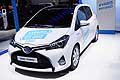 Toyota Yaris Hybrid at the Paris Motor Show 2014