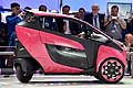 Toyota i-Road veicolo a tre ruote al Parigi Motor Show 2014