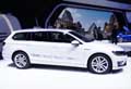 Volkswagen Passat GTE vista laterale al MondiIal de lAutomobile 2014 di Parigi