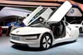 Volkswagen XL1 supercar al MondiIal de lAutomobile 2014 di Parigi