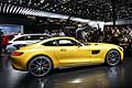 New Mercedes AMG GT fiancata laterale al Parigi Motor Show 2014