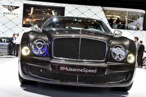 Bentley - Bentley Mulsanne Speed. Equipaggiata con 537 CV con 395 kW, 1.100 Nm di coppia