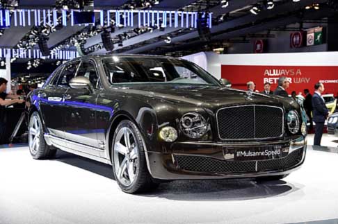 Bentley - Bentley Mulsanne Speed con potente motore V8 biturbo da 6,75 litri