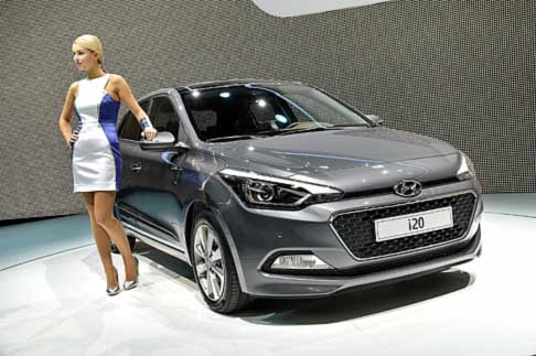 Hyundai - Al Salone di Parigi 2014, debutta in veste ufficiale e definitiva la nuova Hyundai i20. Agile e compatta, la vettura rappresenta la scelta ideale per la mobilit urbana.