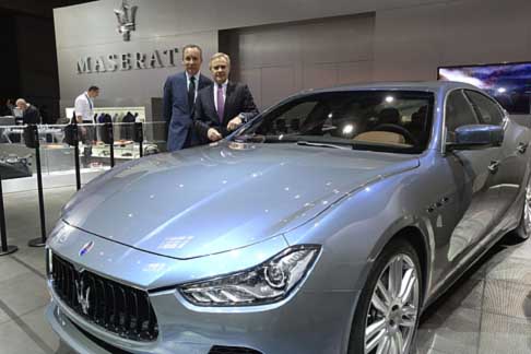 Maserati - Maserati Ghibli Ermenegildo Zegna Edition leleganza italiana al Salone di Parigi