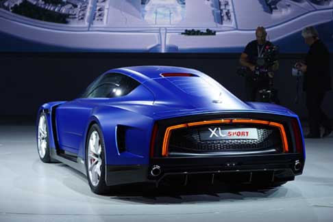 Volkswagen - La Volkswagen XL Sport  una delle grandi sorprese del Motor Show di Parigi 2014
