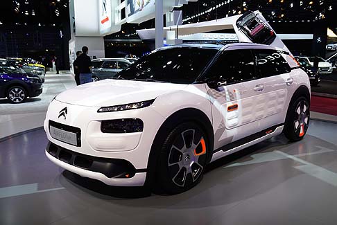 Citroen - Il progetto C4 Cactus Airflow 2L rientra nel programma Vhicule 2l/100km della Plateforme de la Filire Automobile.
