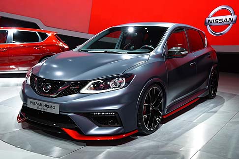 Nissan - Pulsar NISMO esprime il potenziale dinamico della nuova Pulsar, abbinandolo a linee accattivanti e perfomance inaspettate grazie allintervento della divisione sportiva NISMO.