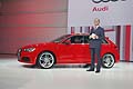Audi A3 Sportback giornata della stampa al Salone di Parigi 2012