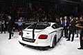 Bentley Continental GT3 posteriore vattura racing al Paris Motor Show 2012