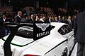 Bentley Continental GT3 vista spoiler posteriore al Paris Motor Show 2012