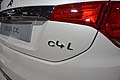 Citroen C4L dettaglio brand al Paris Motor Show 2012