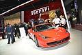 Ferrari 458 Italia al Paris Motor Show 2012