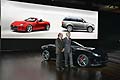 Jaguar F-TYPE presentata durante la gioranta della stampa al Salone di Parigi 2012