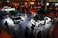 Lo stand Land Rover visto dallalto al Salone di Parigi 2012