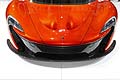 Prototipo McLaren P1 frontale della supercar al Paris Motor Show 2012