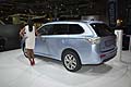Anteprima mondiale Mitsubishi Outlander PHEV suv ibrido ricaricabile al Salone di Parigi 2012