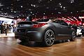 World premiere Peugeot RCZR Concept posteriore vettura al Paris Motor Show 2012