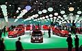 Pictures of Renault and Dacia stands's during the press days in Paris Motor Show 2012