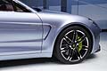 Porsche Panamera Sport Turismo Concept ruota e fiancata anteriore al Paris Motor Show 2012