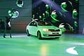 Gionata della stampa e atmosfere per la Skoda Rapid al Paris Motor Show 2012