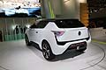 SsangYong e-XIV concept car ibrida al Salone di Parigi 2012