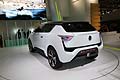 SsangYong e-XIV concept car ibrida al Salone di Parigi 2012