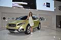 Girl che affianca la Suzuki S-CROSS al Salone dellAuto di Parigi 2012