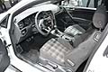 Volkswagen Golf GTI interni vettura al Paris Motor Show 2012